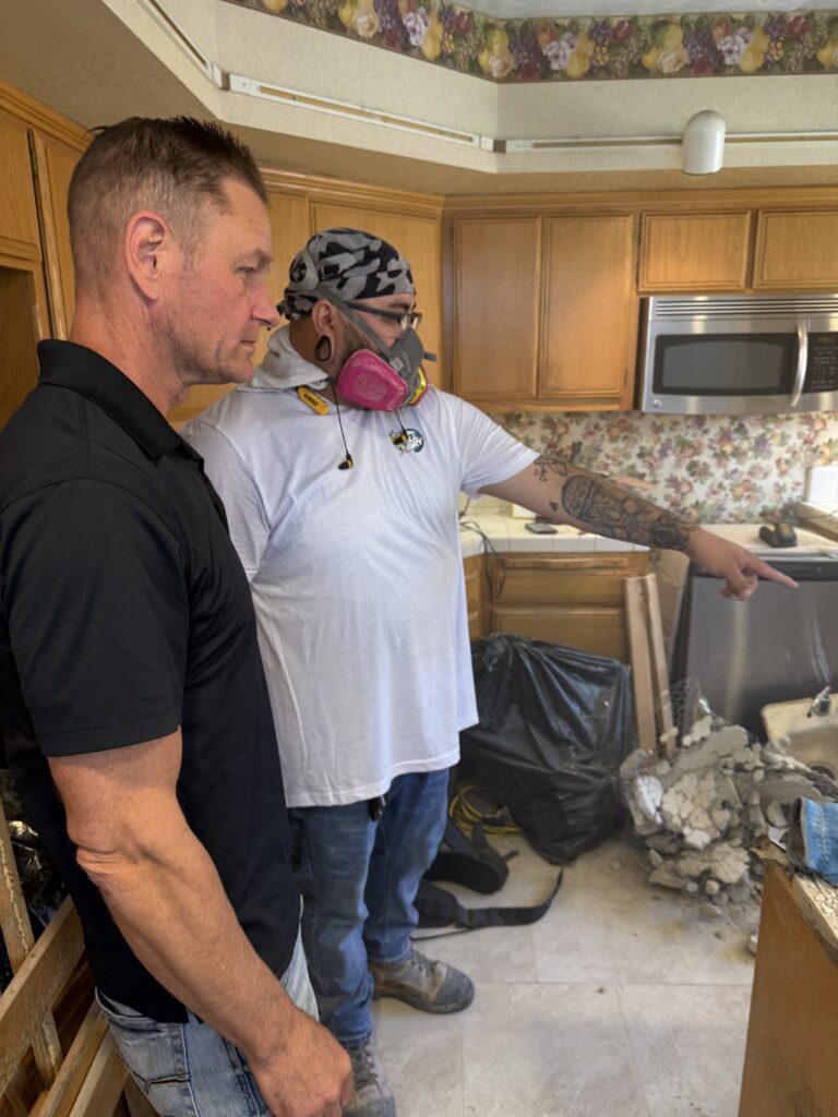 Disaster cleanup